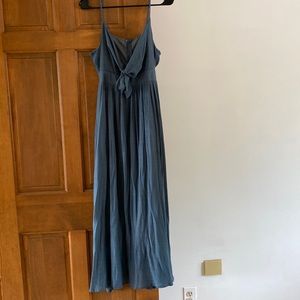 Listicle women’s sundress size medium color green blue